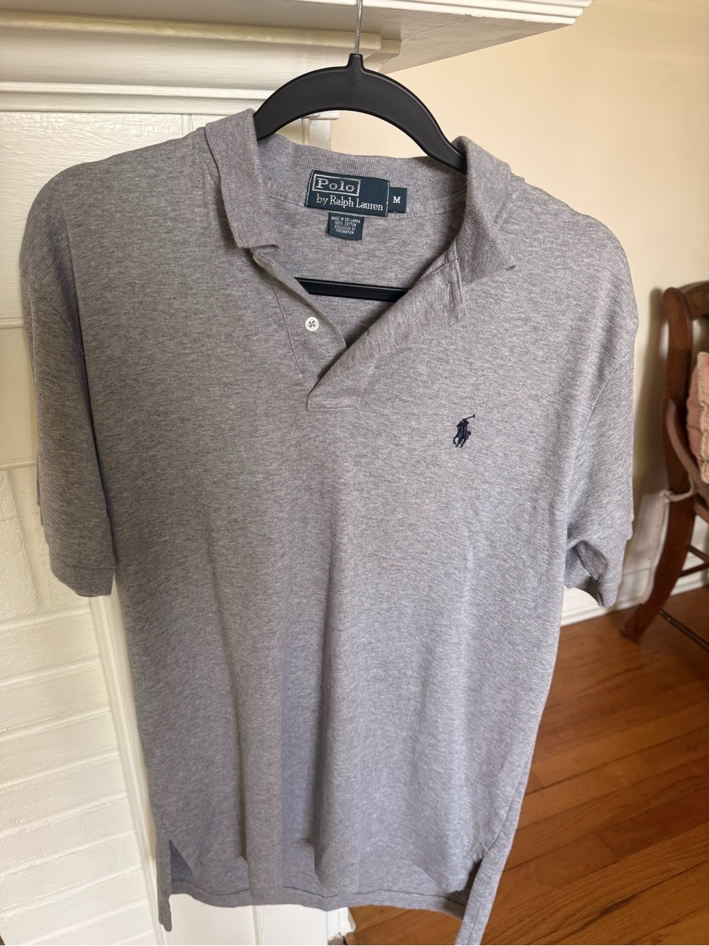 Polo by Ralph Lauren Men's Heather Grey Polo